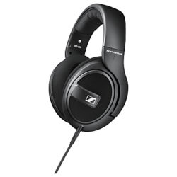 Sennheiser HD 569 Full Size Headphones with E.A.R. Technology & Inline Microphone & Remote, Black